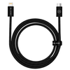 Oem Blavec Cable Candy braided – Type C to Lightning – PD 20W 2,4A 1 metre Apple CarPlay (CCA-CL24B10) juodas