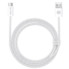 Oem Blavec Cable Candy braided – USB to Type C – PD 60W 3A 1 metre Apple CarPlay/Android Auto (CCA-UC3W10) baltas