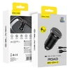 Blavec Automobilinis įkroviklis BS-01A-C Road – USB – QC 3.0 18W su USB į Type C kabeliu (CCBS01ACR-UB) juodos spalvos