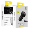 Blavec Automobilinis įkroviklis BS-04B-C Volt – USB + Type C – QC 3.0 18W PD 30W su Type C į Type C kabeliu (CCBS04BCV-UCB) juodos spalvos