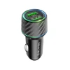 Oem Blavec automobilinis įkroviklis BS21A Carbon - 2xUSB - QC 3.0 36W 3A (CCBS21AC-2UB3A) juodos spalvos