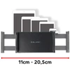 Blavec automobilinis laikiklis BH-18 to headrest (BH18-HRB) juodos spalvos