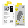 Blavec Power Bank 10000mAh BJ-04 Slim 13,5mm – Type C – 22,5W magnetic Magsafe 3 in 1 (PBBJ04-MC10G) pilkos spalvos