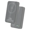 Blavec Power Bank 10000mAh BJ-04 Slim 13,5mm – Type C – 22,5W magnetic Magsafe 3 in 1 (PBBJ04-MC10G) pilkos spalvos