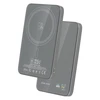 Blavec Power Bank 5000mAh BJ-04 Ultra Slim 7,8mm – Type C – 22,5W magnetic Magsafe 3 in 1 (PBBJ04-MC5G) pilkos spalvos