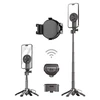 Blavec Selfie Stick Aliuminio Coco Mini P05 Magsafe tripod + distancinis + ištraukimas 0,41 metro (SSCMP05-MTRHB041) juodos spalvos