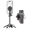 Blavec Selfie Stick Aliuminio Coco Mini P05 Magsafe tripod + distancinis + ištraukimas 0,41 metro (SSCMP05-MTRHB041) juodos spalvos