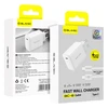 Blavec Wall charger BC-8 GaN4 – Type C – PD QC 65W 3A with Type C to Type C cable (TCBC8G4-CW653A+CC) baltas