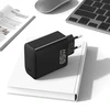 Blavec Wall charger BC-8 GaN4 – Type C – PD QC 65W 3A with Type C to Type C cable (TCBC8G4-CB653A+CC) juodos spalvos