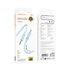 Oem Borofone Kabelis BL21 Lemon – jack 3,5mm į jack 3,5mm – 1 metras mėlynos spalvos