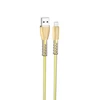 Oem Borofone Kabelis BU31 Clear Shadow Jelly – USB į Micro USB – 2,4A 1 metras aukso spalvos