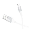 USB kabelis Borofone BX101 USB-A to USB-C 1.0m baltas