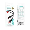 Borofone kabelis BX110 Beneficio – USB į Lightning – 2,4A 1 metras juodos spalvos