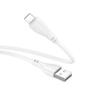 Borofone Cable BX121 Energy – USB to Lightning – 2,4A 1 metre baltos spalvos