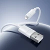 Borofone kabelis BX123 Leya – USB to Lightning – 12W 2,4A 1 m baltas