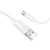 Borofone kabelis BX123 Leya – USB to Typ C – 36W 3A 1 m baltas