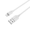 Oem Borofone kabelis BX14 LinkJet – USB į Lightning – 2,4A 3 metras baltos spalvos