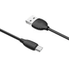 USB kabelis BOROFONE BX19 Benefit type-C juodas 1m