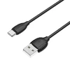 USB kabelis BOROFONE BX19 Benefit type-C juodas 1m