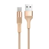 Oem Borofone Kabelis BX21 Outstanding – USB į Micro USB – 2,4A 1 metras aukso spalvos