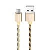 Oem Borofone Kabelis BX24 Ring Current – USB į Micro USB – 2,4A 1 metras aukso spalvos