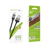 USB kabelis BOROFONE BX28 Dignity microUSB pilkas 1m
