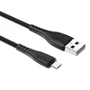 Oem Borofone Kabelis BX37 Wieldy – USB į Micro USB – 1 metras juodos spalvos