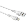 Oem Borofone kabelis BX51 Triumph – USB į Lightning – 2,4A 1 metras baltos spalvos