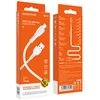 Oem Borofone kabelis BX51 Triumph – USB į Lightning – 2,4A 1 metras baltos spalvos