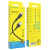 Borofone kabelis BX51 Triumph – USB į Type C – 3A 1 metras juodos spalvos