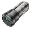 Borofone automobilinis įkroviklis BZ23 Noble - USB - QC 3.0 18W 3A juodos spalvos