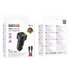 Oem Borofone Car charger BZ34B Cloud – USB + Type C – QC 3.0 PD 38W with Type C to Lightning cable juodas