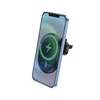 Automobilinis laikiklis-įkroviklis Borofone BH201 Magsafe 15W magnetinis, juodas