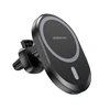 Automobilinis laikiklis-įkroviklis Borofone BH201 Magsafe 15W magnetinis, juodas