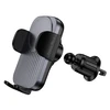 Oem Borofone automobilinis laikiklis BH221 Path with induction charging to air vent juodos spalvos