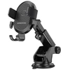 Borofone automobilinis laikiklis BH39 Amazing Bay with suction cup juodos spalvos