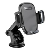 Borofone automobilinis laikiklis BH53 Windy with windshield mount juodos spalvos