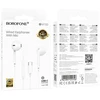 Oem Borofone ausinės BM100 Fuente su mikrofonu Typ C (DAC) baltos spalvos
