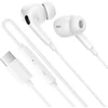 Oem Borofone ausinės BM100 Pro Fuente su mikrofonu Typ C (DAC) baltos spalvos