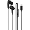 Oem Borofone ausinės BM100 Pro Fuente su mikrofonu Typ C (DAC) juodos spalvos