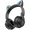 Oem Borofone Ausinės BO18 Cat Ear bluetooth juodos spalvos
