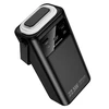 Borofone Power Bank 30000mAh BJ65 High – 2xUSB + Type C – QC 3.0 22,5W + PD 20W with USB, Type C, Lightning and micro USB juodos spalvos