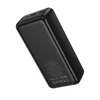Borofone Power Bank 30000mAh BJ80B Clever – 2xUSB + Type C – QC 3.0 22,5W PD 20W juodos spalvos