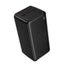 Borofone Power Bank 50000mAh BJ80C Clever – 2xUSB + Type C – QC 3.0 22,5W PD 20W juodos spalvos