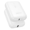 Borofone Power Bank 5000mAh BJ81 Stability – USB – baltos spalvos