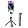 Borofone Asmenukių lazda BY11 Happy bluetooth su tripod and nuotoliniu valdymu juodos spalvos