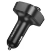 Borofone Transmiter FM BC59 Heroic MP3, Bluetooth – 2xUSB + Typ C – juodos spalvos