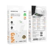 Borofone laidinis įkroviklis BN27 Fuente – USB + Type C – QC 3.0 PD 20W baltos spalvos