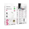 Borofone laidinis įkroviklis BN29 Fuente - USB + Type C - QC 3.0 PD 30W su Type C į Lightning kabeliu baltos spalvos