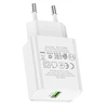 Dėklas Įkroviklis Borofone BN5 18W USB-A baltas